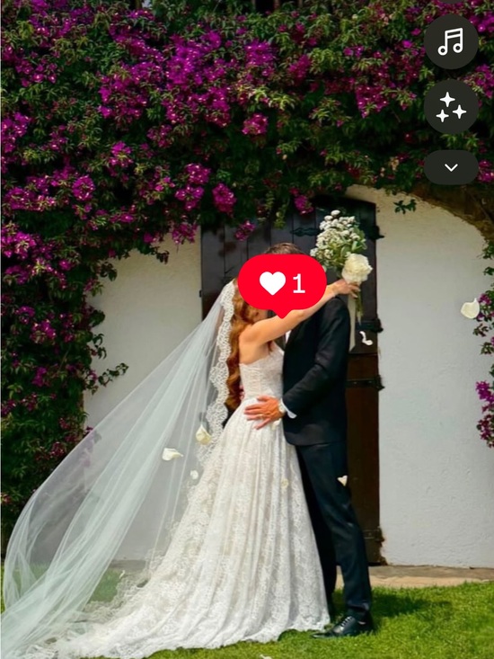 Sara Gabriel Other - Aditi veil (Long) hand crafted out of Colorado USA from Sara Gabriel (ivory)